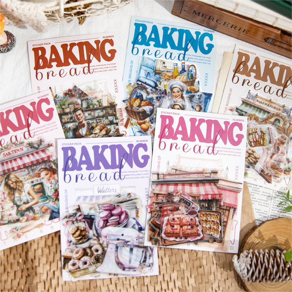 20PCS Baking kitchen series sticker