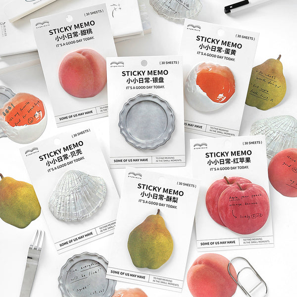 30PCS Little Daily Life Series note paper