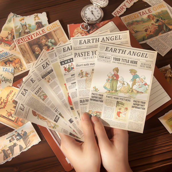 Fairy Tale Weekly serien materiale papir