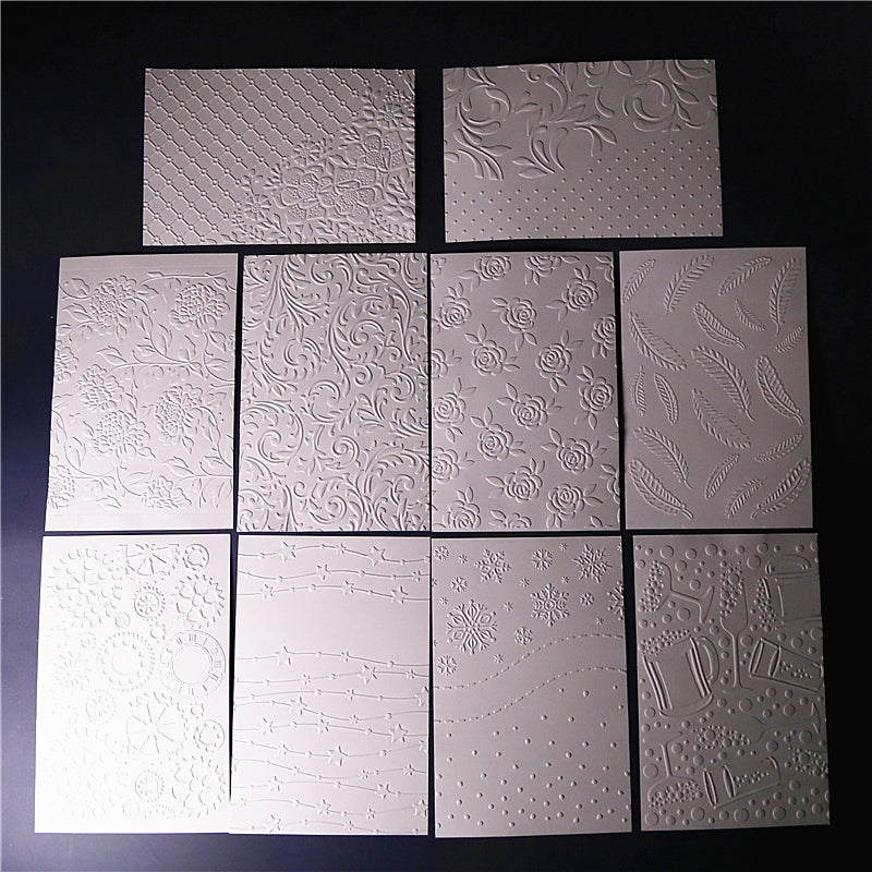 10PCS Texture relief paper – LBLYXIR