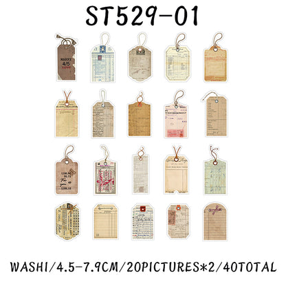 46PCS Sewing shop series sticker – LBLYXIR