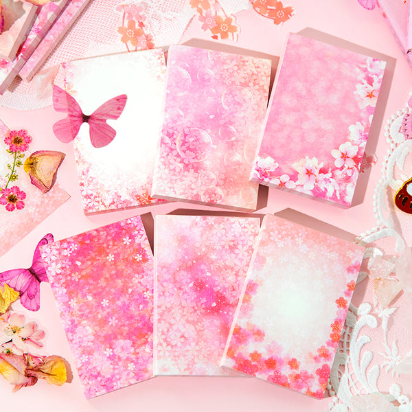 100 arkuszy papier materiałowy serii Haruhi Twilight Sakura