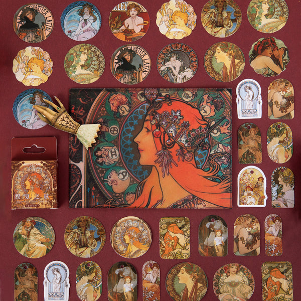 Alphonse maria series sticker