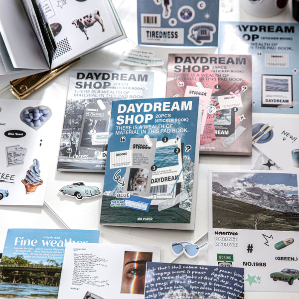 20 SZTUK Naklejka Daydream Shop Series