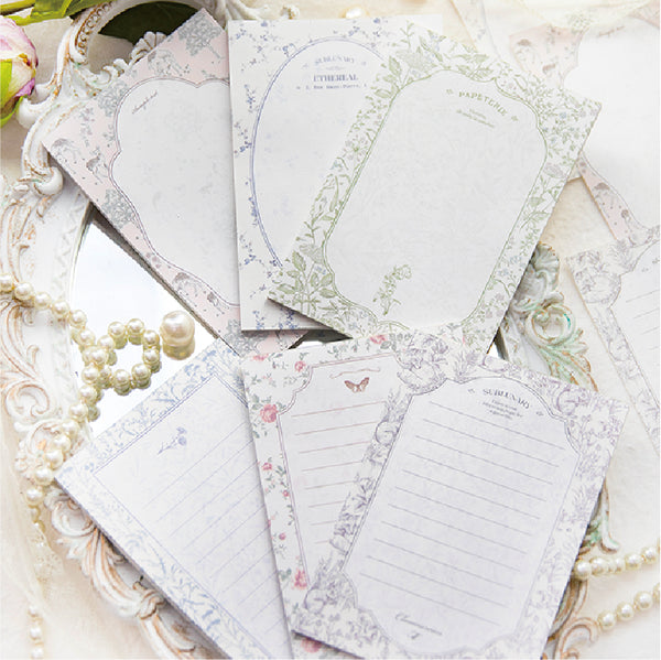 40PCS Live up to spring series note paper